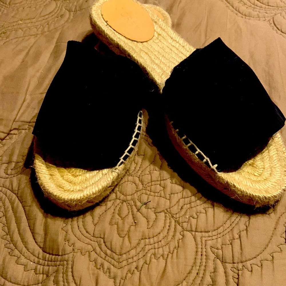 Very cute J.Crew slip on shoes size 8